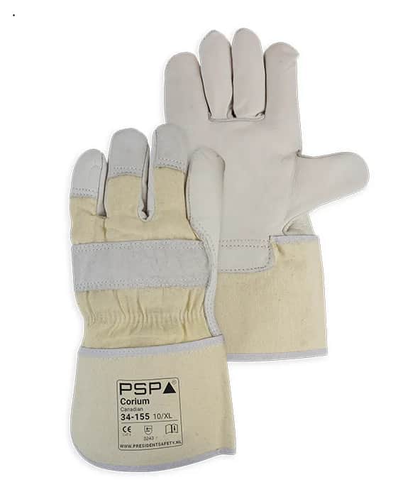 Corium Canadian Grain – Rundnerfleder Werkhandschoenen