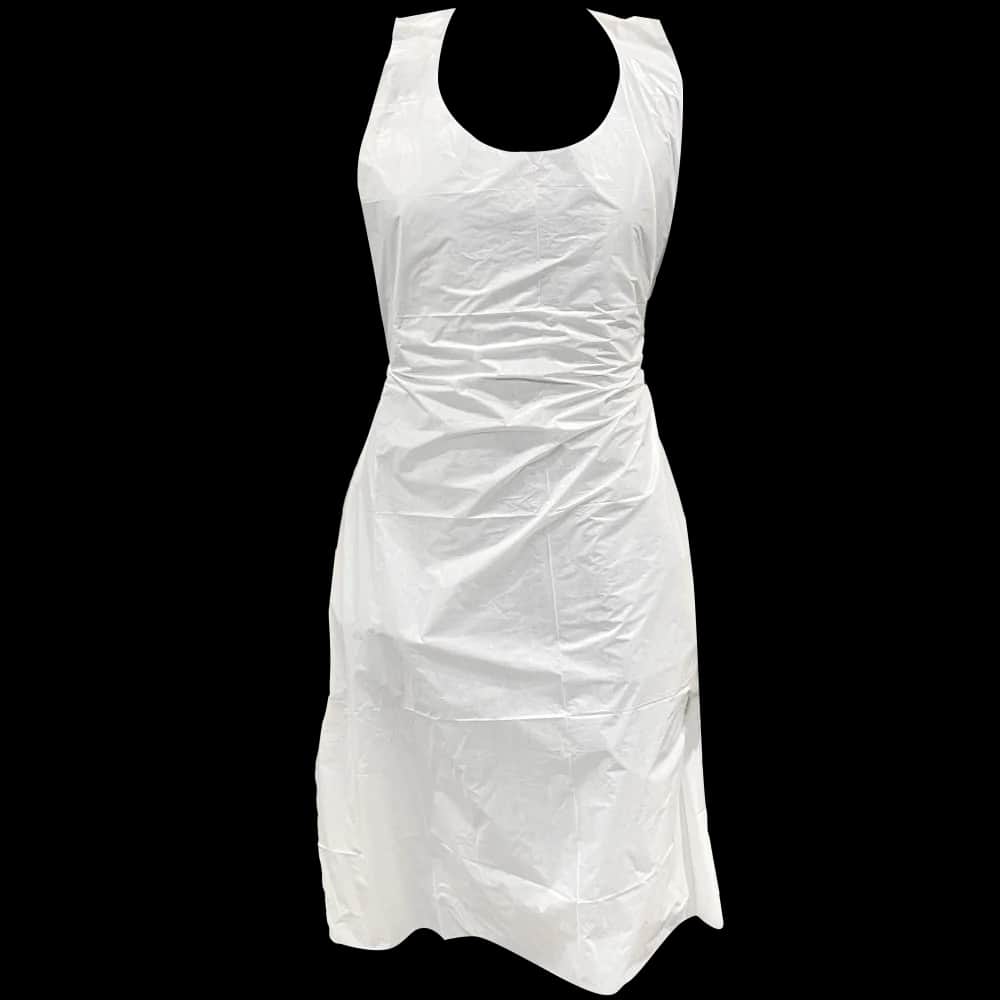 Disposableschort PE 20mu