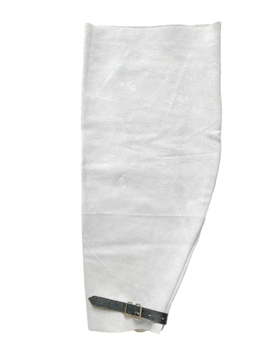 61-940 Corium Splitlederen lasmouwen met riem