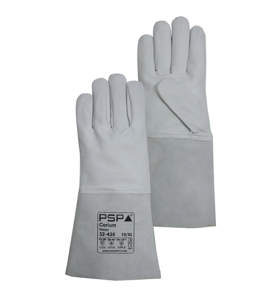32-435 Leren Lashandschoen - productafbeelding
