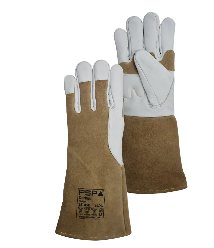 35-450 Leren Lashandschoen - productafbeelding