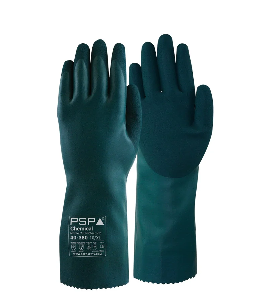 40-380 Chemical Nitrile Cut Protect Pro werkhandschoen - productafbeelding