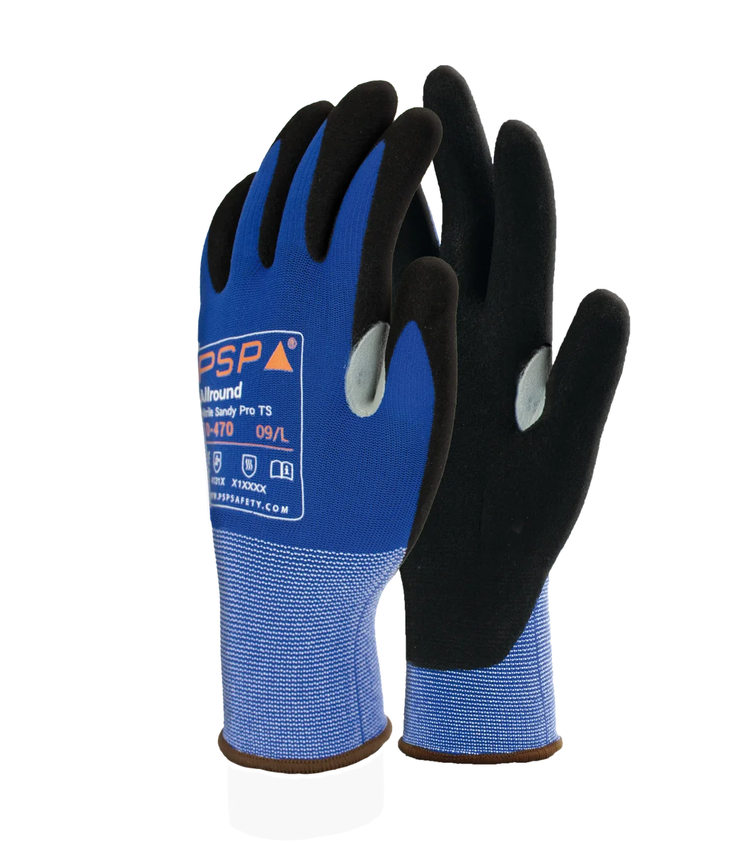 10-470 Allround Nitrile Sandy Pro TS Werkhandschoen