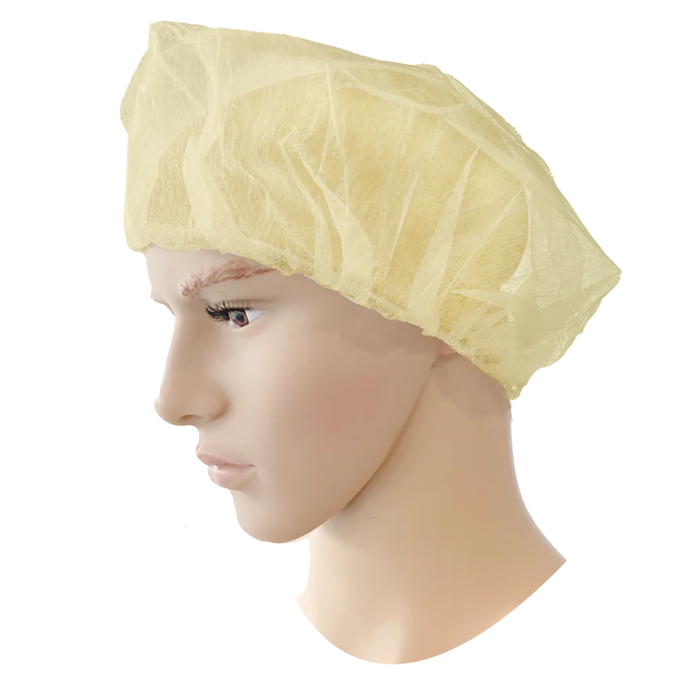 55-306 Disposable Baret PP geel