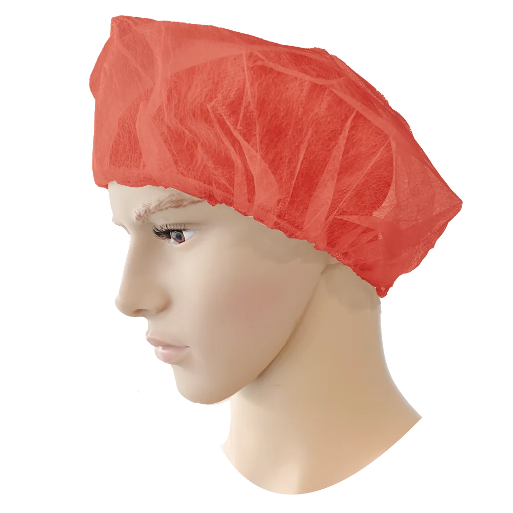 55-308 Disposable Baret PP rood