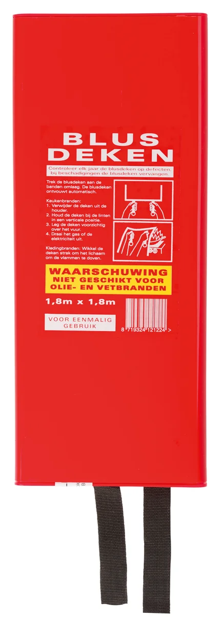 43-524 Blusdeken 180 x 180 cm - productafbeelding