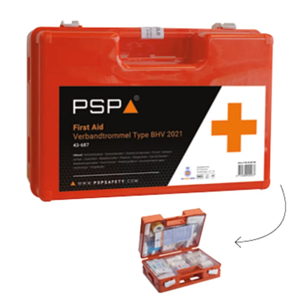 PSP Verbandtrommel BHV richtlijn 2021 - productafbeelding