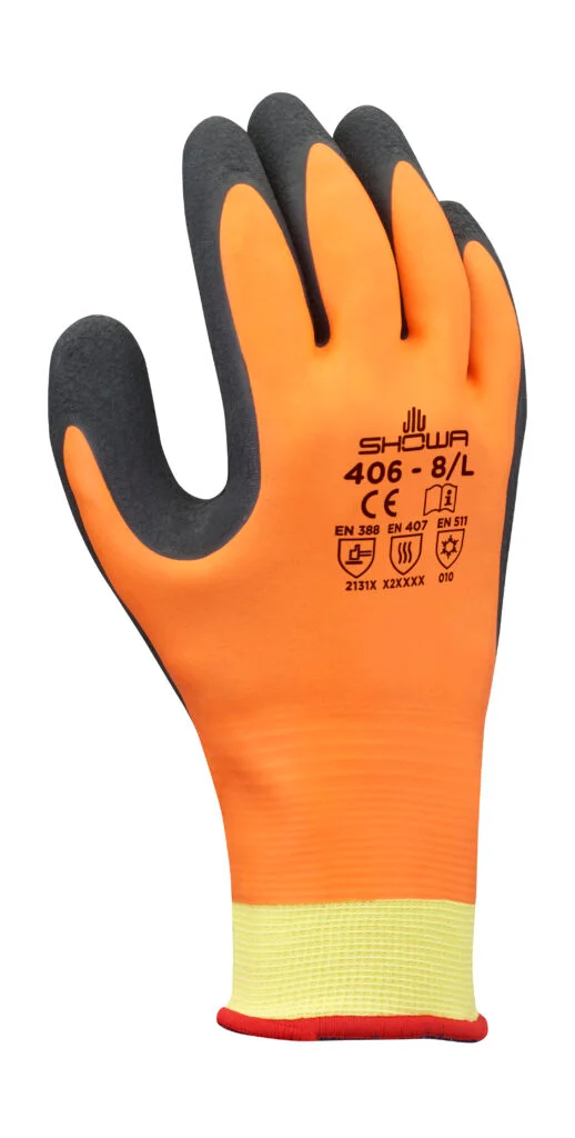 Showa 406 Latex Cold oranje - productafbeelding