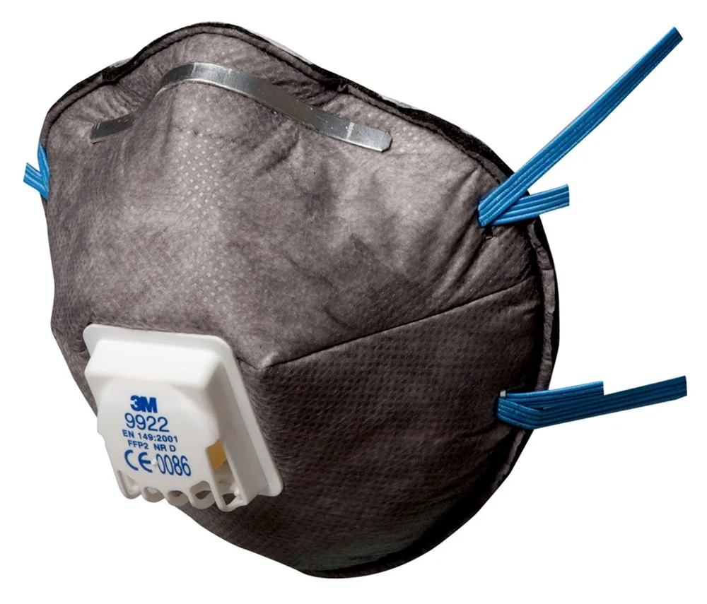 9922 stofmasker FFP2 met ventiel - productafbeelding