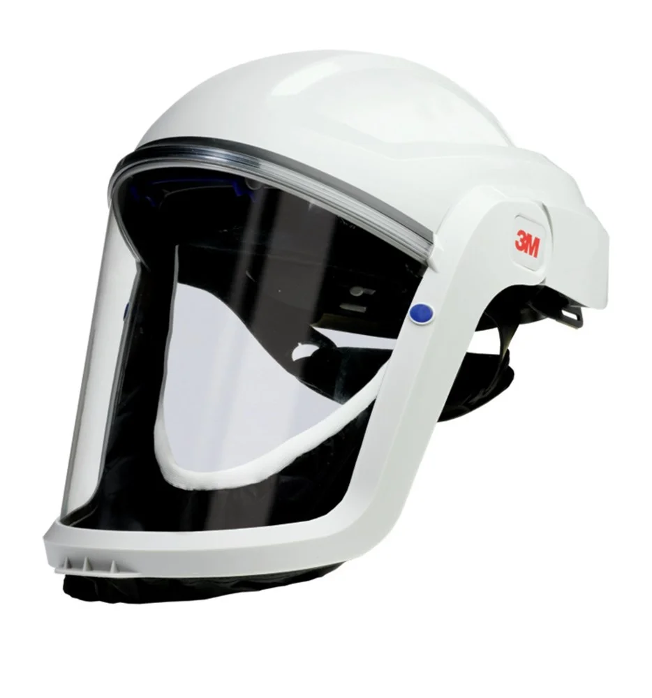 M-207 vizierhelm met gelaatsafd. brw. - productafbeelding