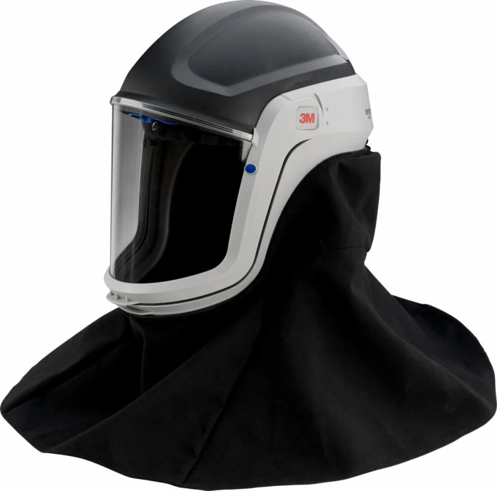 M-407 helm met schouderbedekking brw.