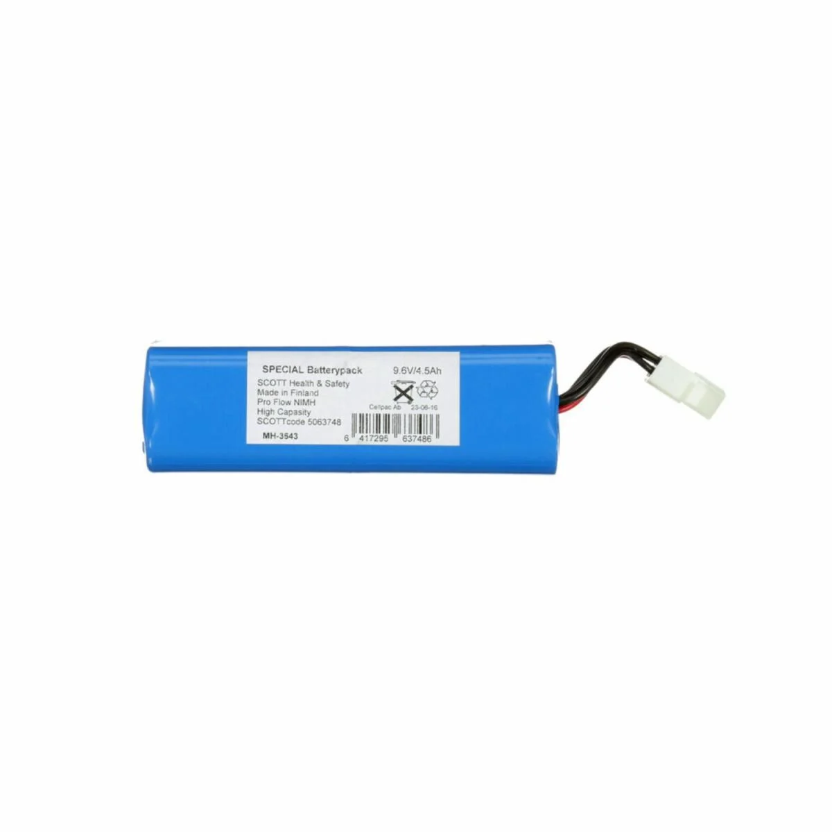 PF-630 Accu voor PF-602E+ en -ASB - productafbeelding
