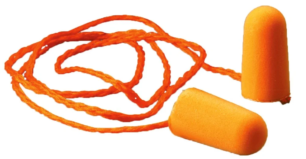 1110 oordoppen oranje+koord - productafbeelding