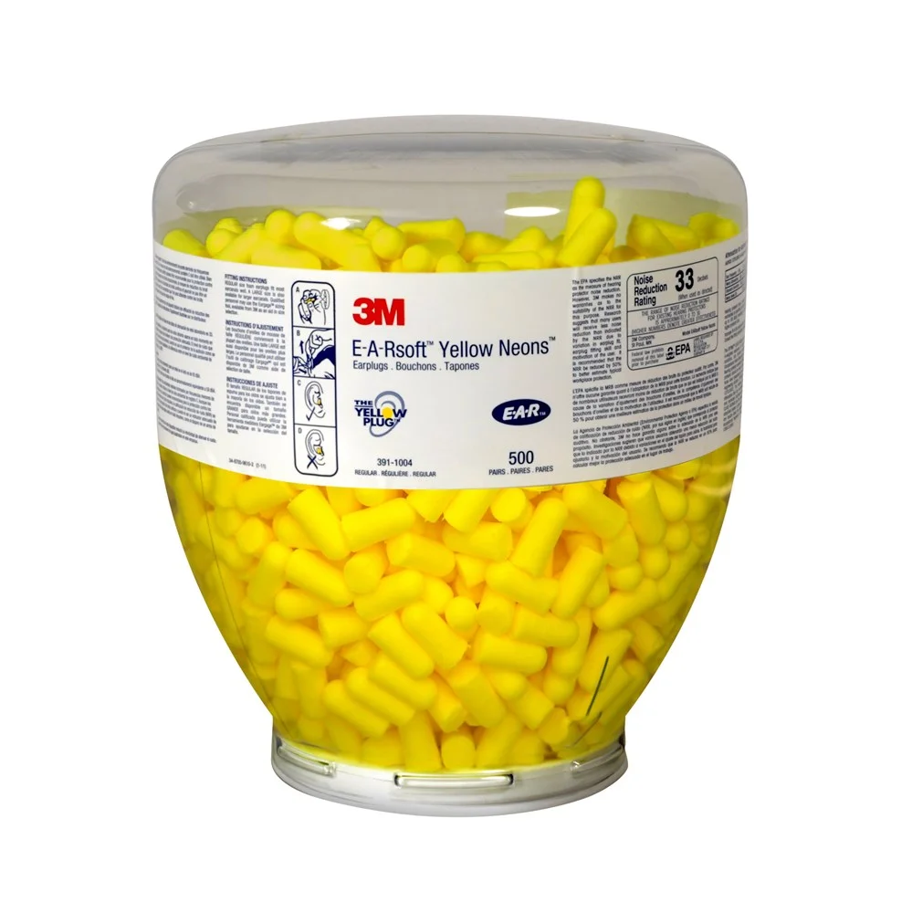E·A·R Soft Yellow Neons navul 500pr - productafbeelding