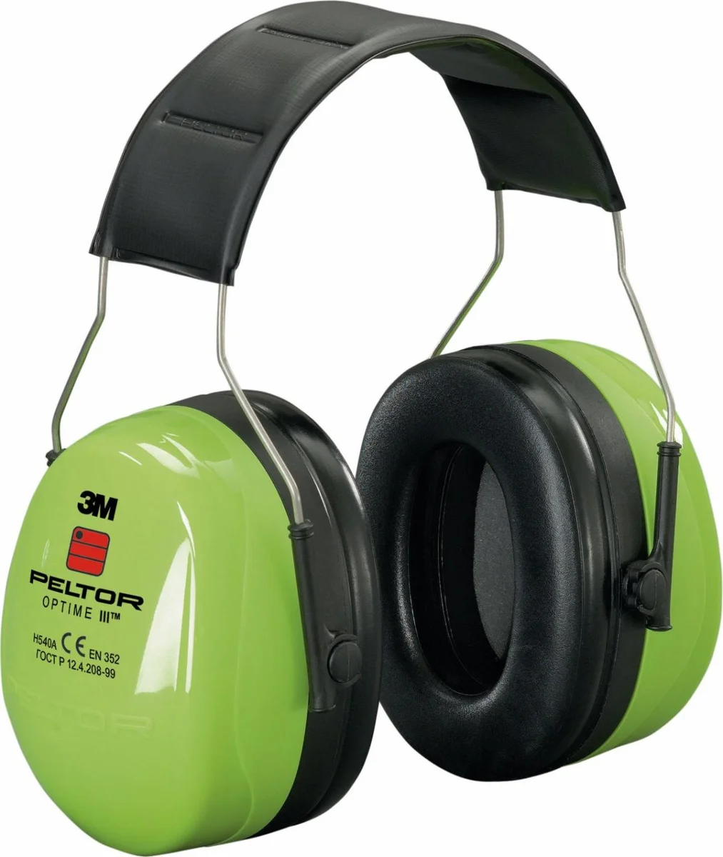 Peltor Optime III Gehoorkap Hi-Viz
