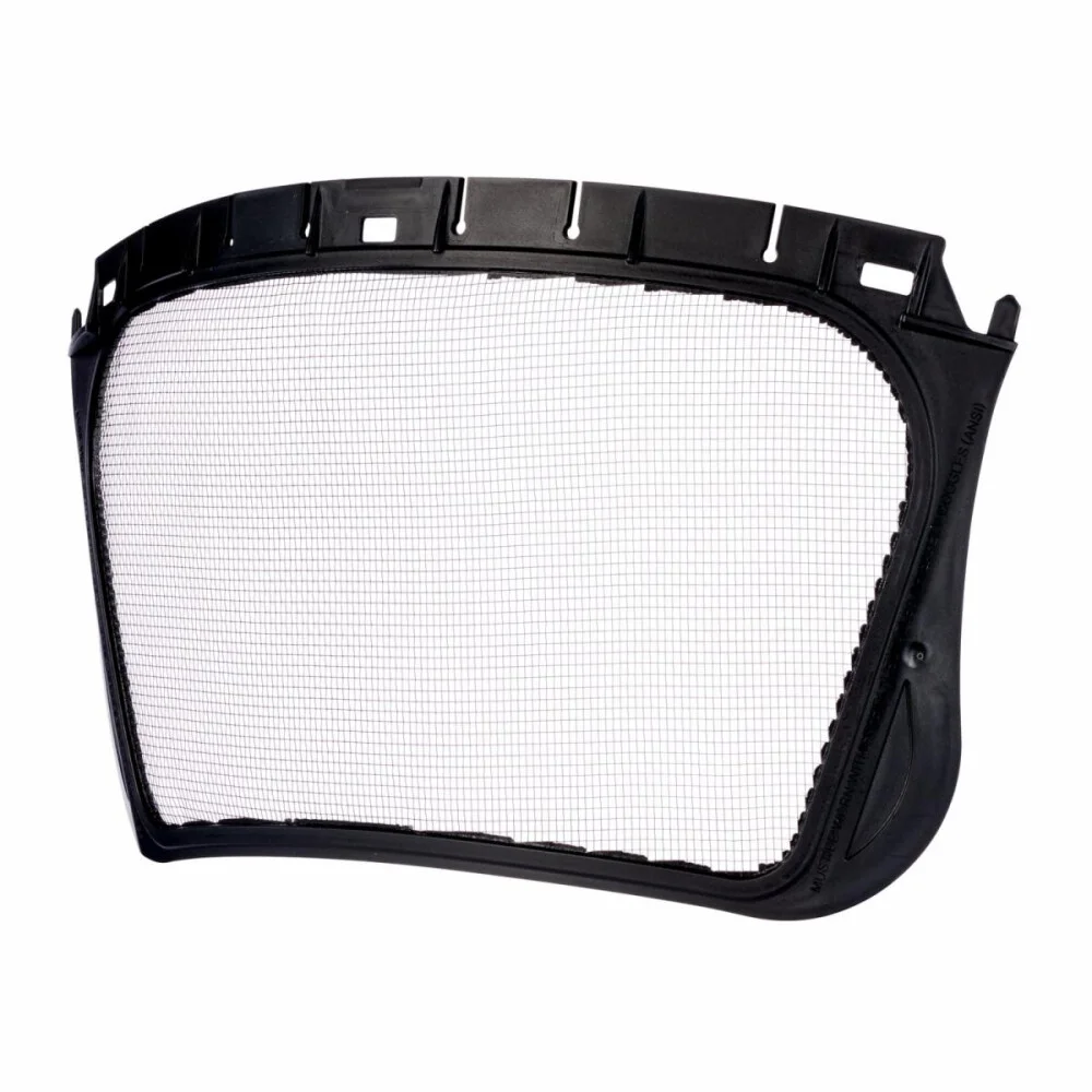 5C Gelaatsscherm Mesh RVS zwart