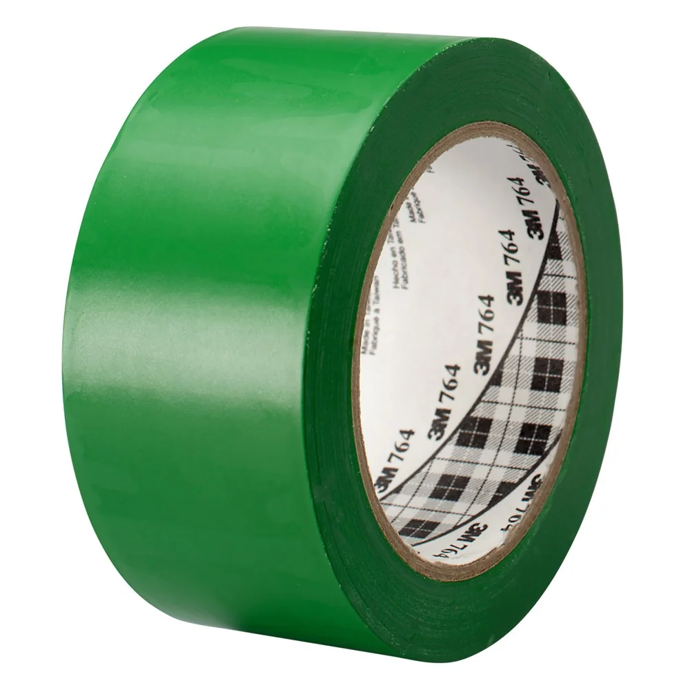 764 Vinyl Tape groen 50 mm x 33 m - productafbeelding