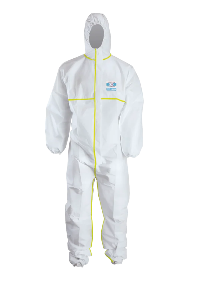 ChemDefend 310 Disposable Overall Wit 001 Type 3+4+5