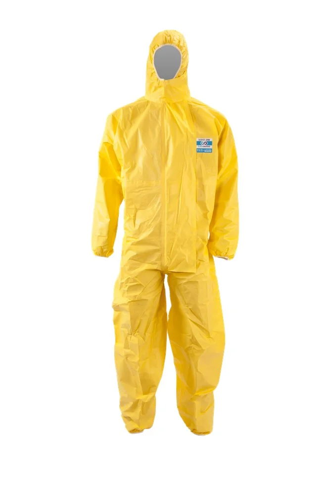 ChemDefend 310 Disposable Overall Geel Type 3 + 4