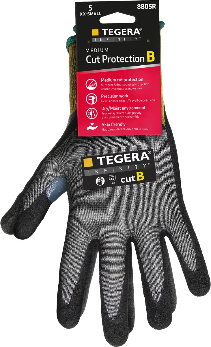 Ejendals 8805R TEGERA CRF Werkhandschoen - productafbeelding
