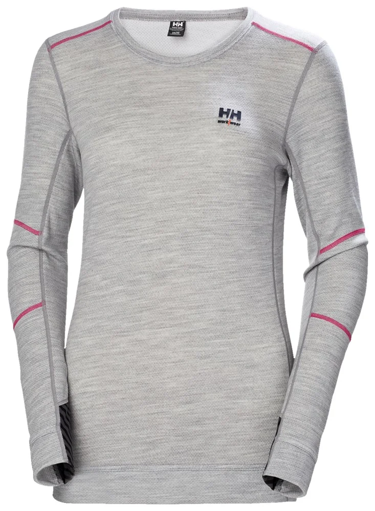 75209 W Hh Lifa Merino Crewneck - productafbeelding