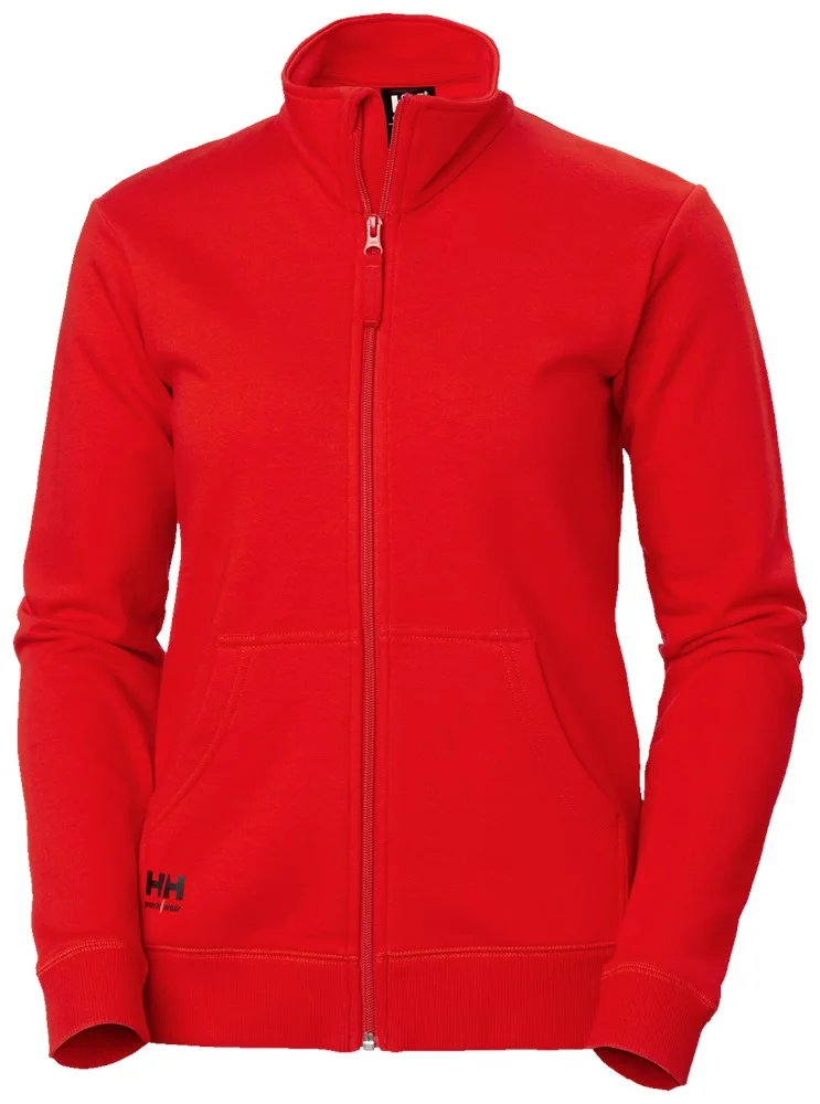 79213 W Manchester Sweatshirt Met Rits - productafbeelding