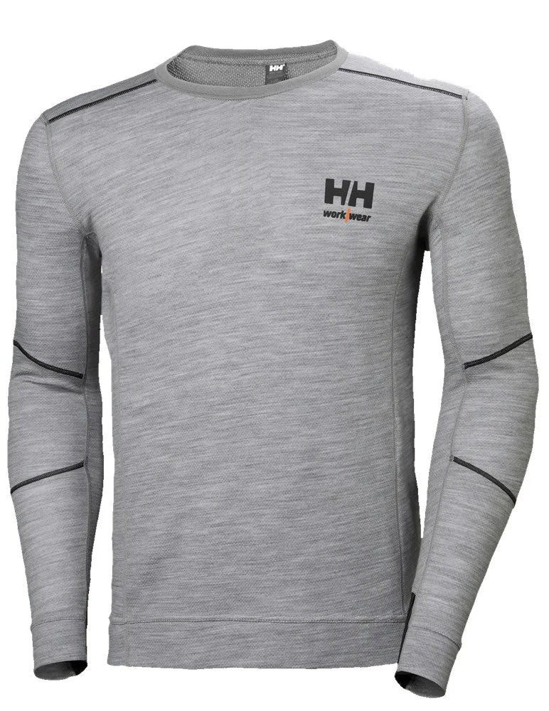 75106 Hh Lifa Merino Crewneck - productafbeelding