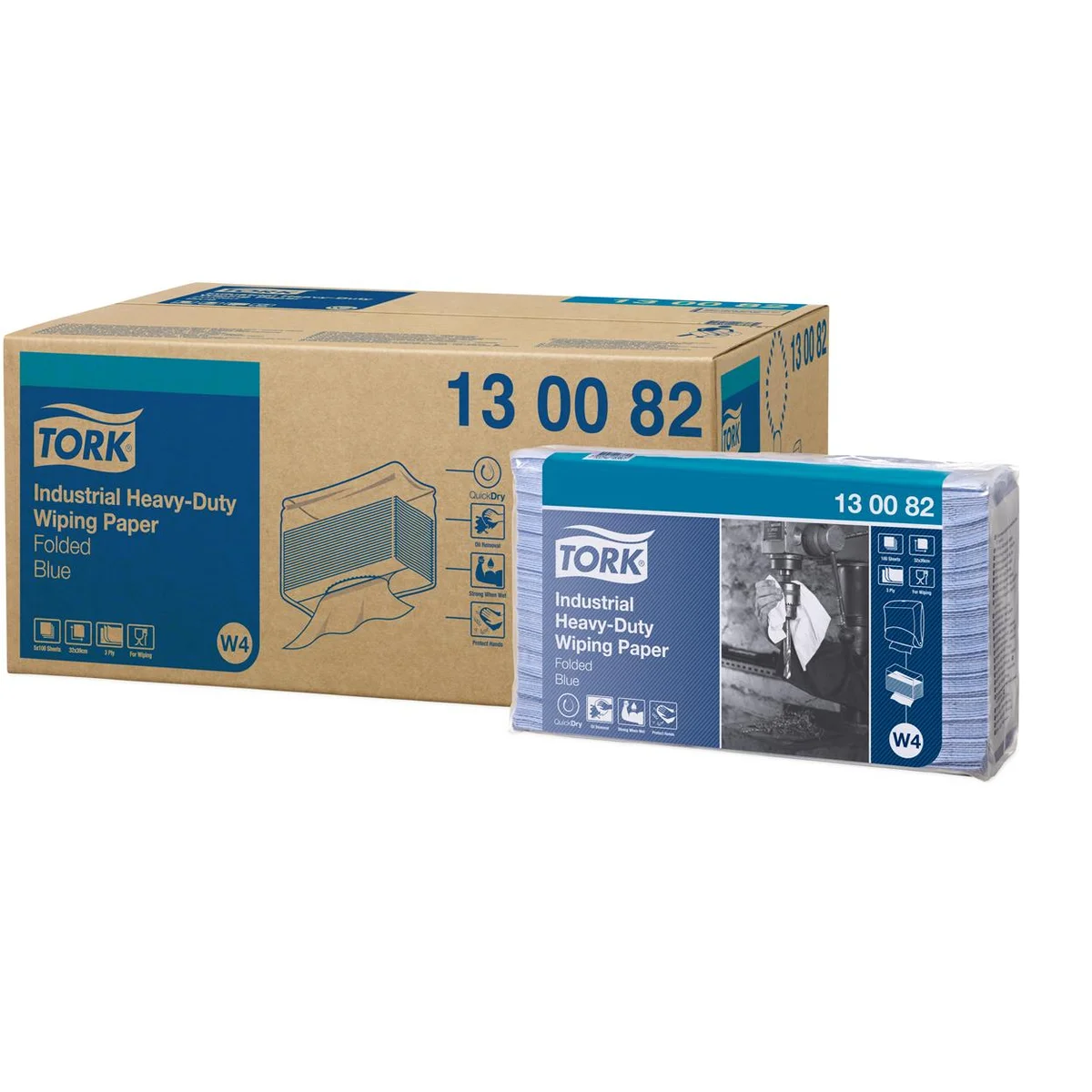 Tork Industriële Heavy-Duty Poetsdoek - productafbeelding