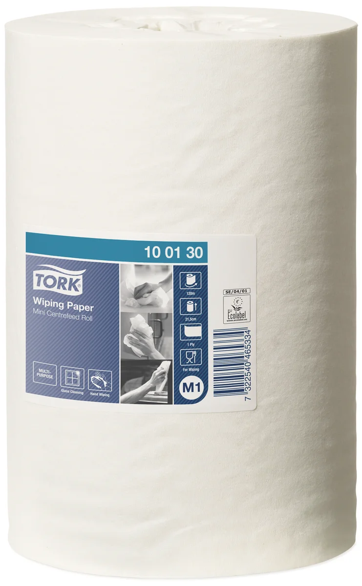 Tork Wiping Paper Mini Centerfeed poetsrol - productafbeelding