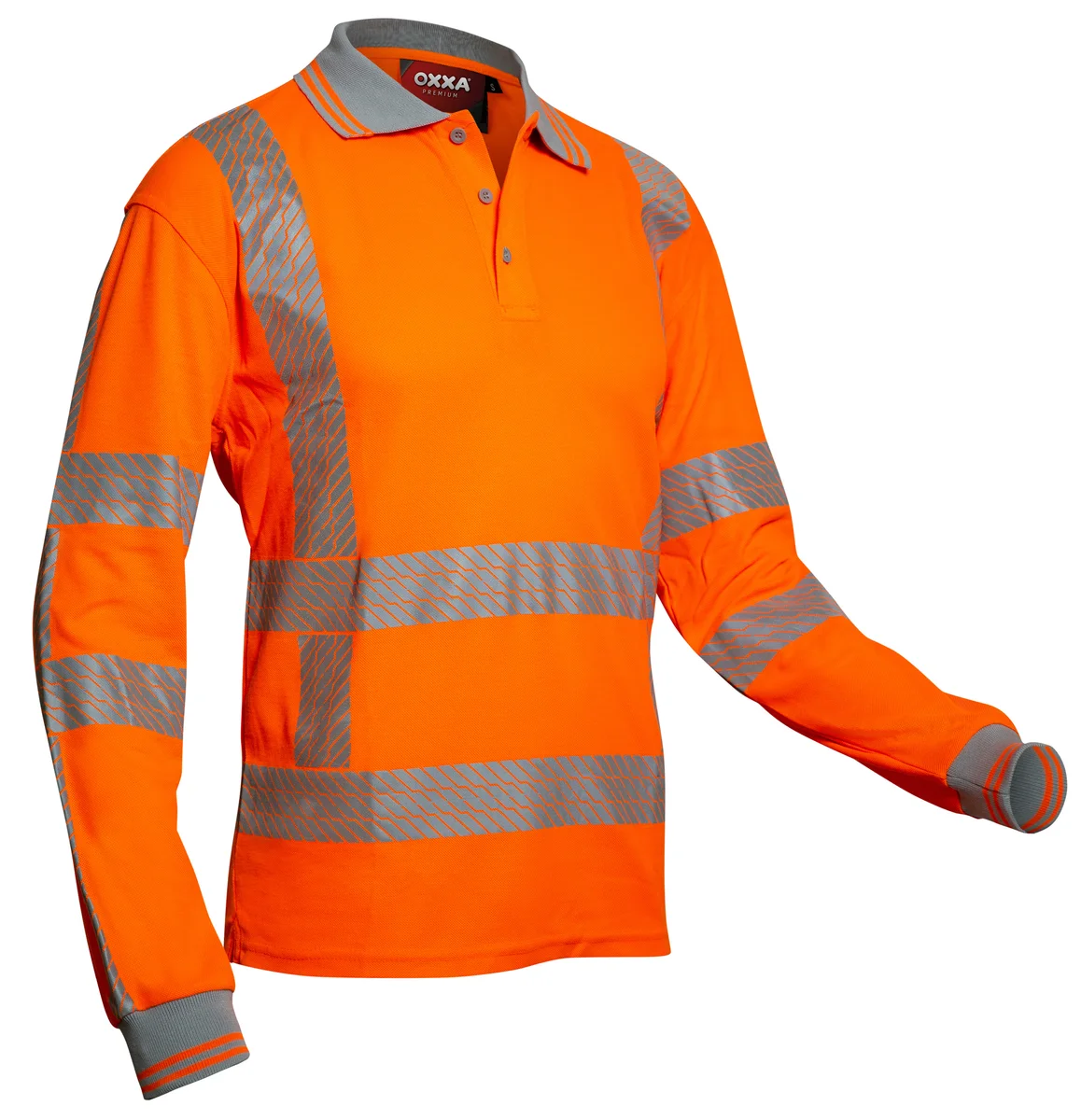 OXXA® X-Viz-Comfort-Long 6220 poloshirt RWS - productafbeelding