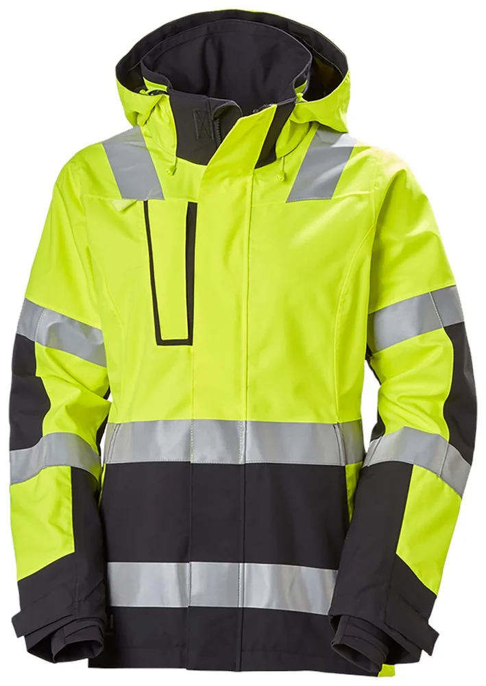 71294 W Luna Hi Vis Shell Jas - productafbeelding
