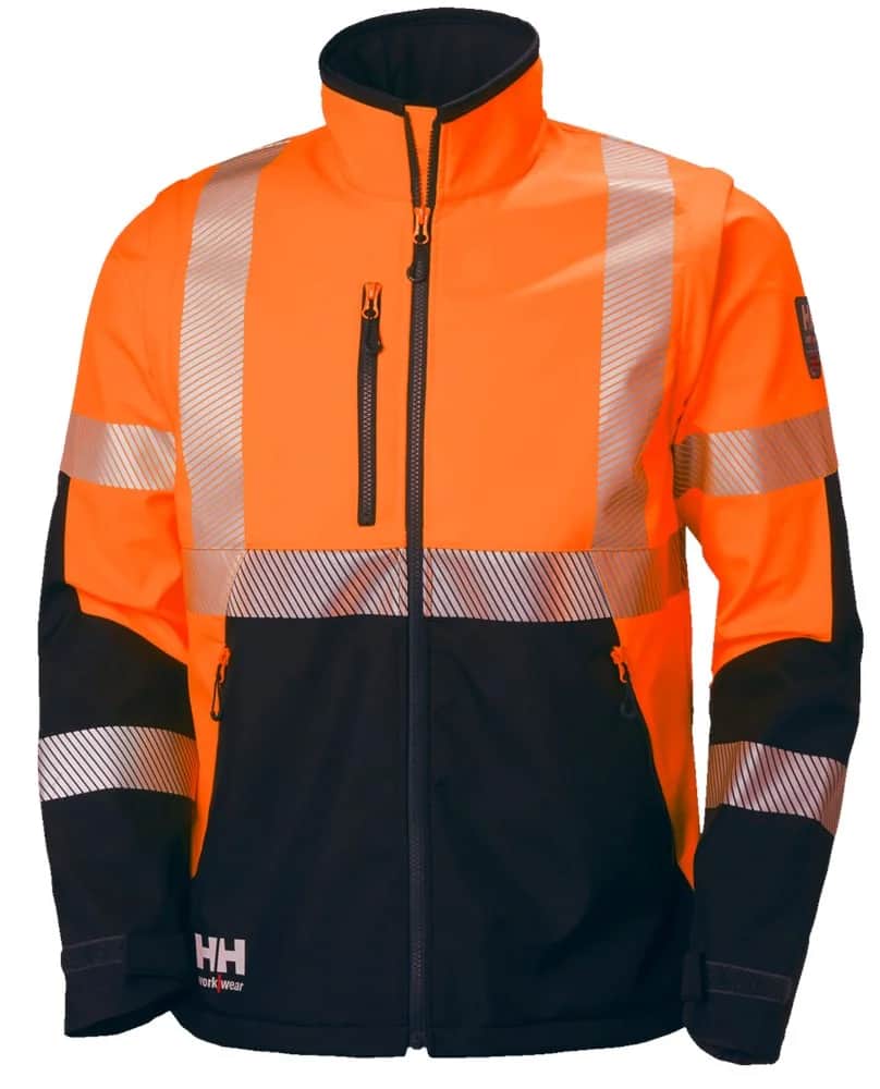 Icu Softs Jas – Reflecterende softshell met membraan en DWR
