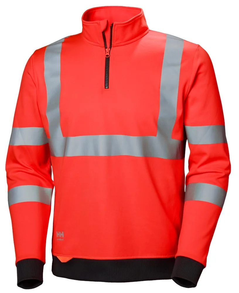 Addvis Sweatshirt Met Halve Rits - productafbeelding