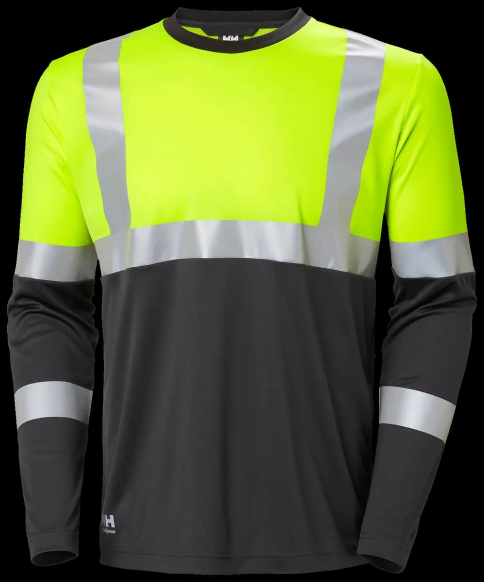 Addvis Longsleeve CL 1 – Professionele werkkleding met hoge zichtbaarheid