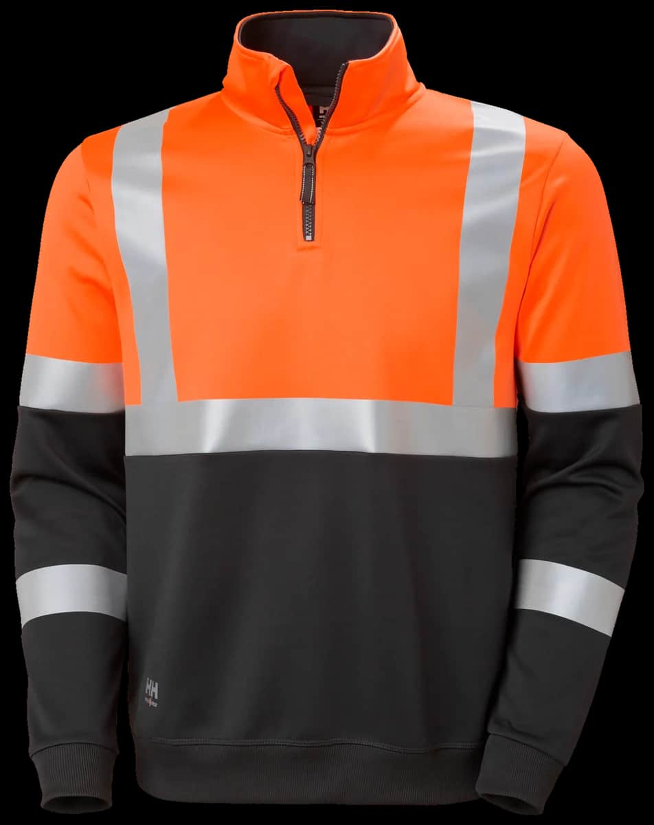 Addvis Zip Sweater – Hoge zichtbaarheid en comfort voor professioneel gebruik