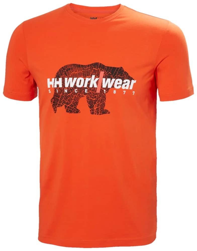 Logo T‑Shirt – Zakelijk basisartikel met ribgebreide kraag