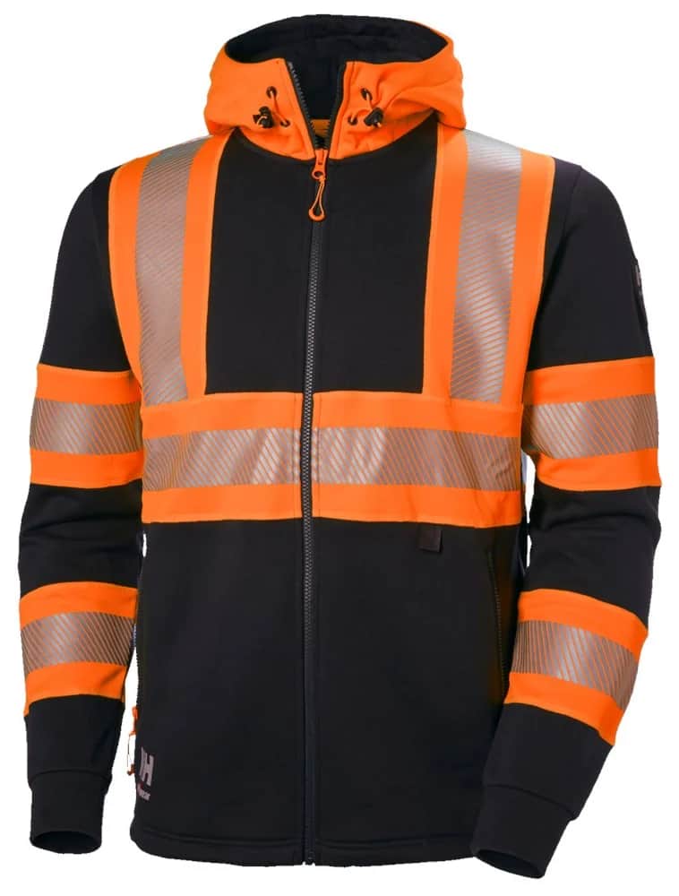 Icu Zip Hoodie – Reflecterende werkkleding voor professioneel gebruik