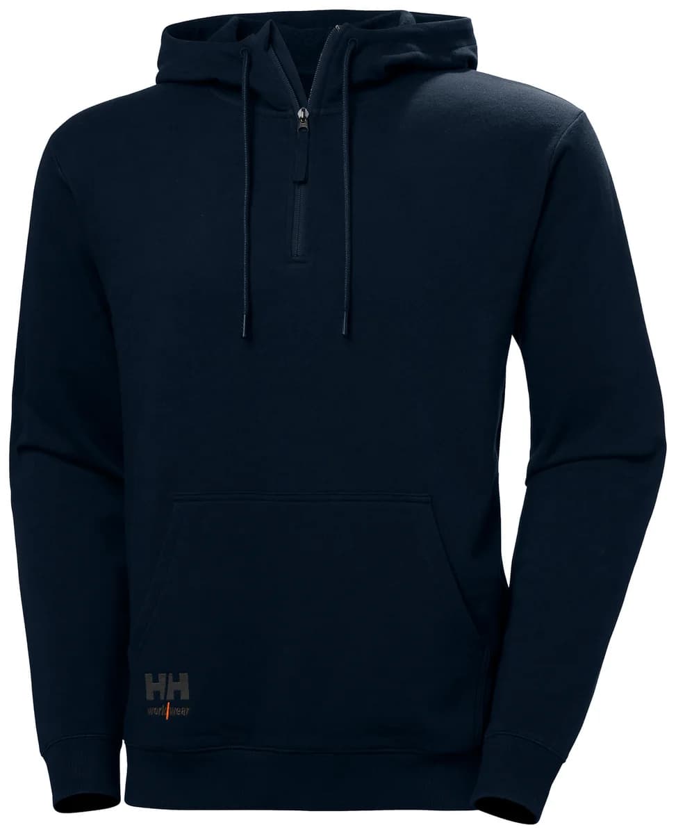79330 Essential ¼ Zip Hoodie - productafbeelding