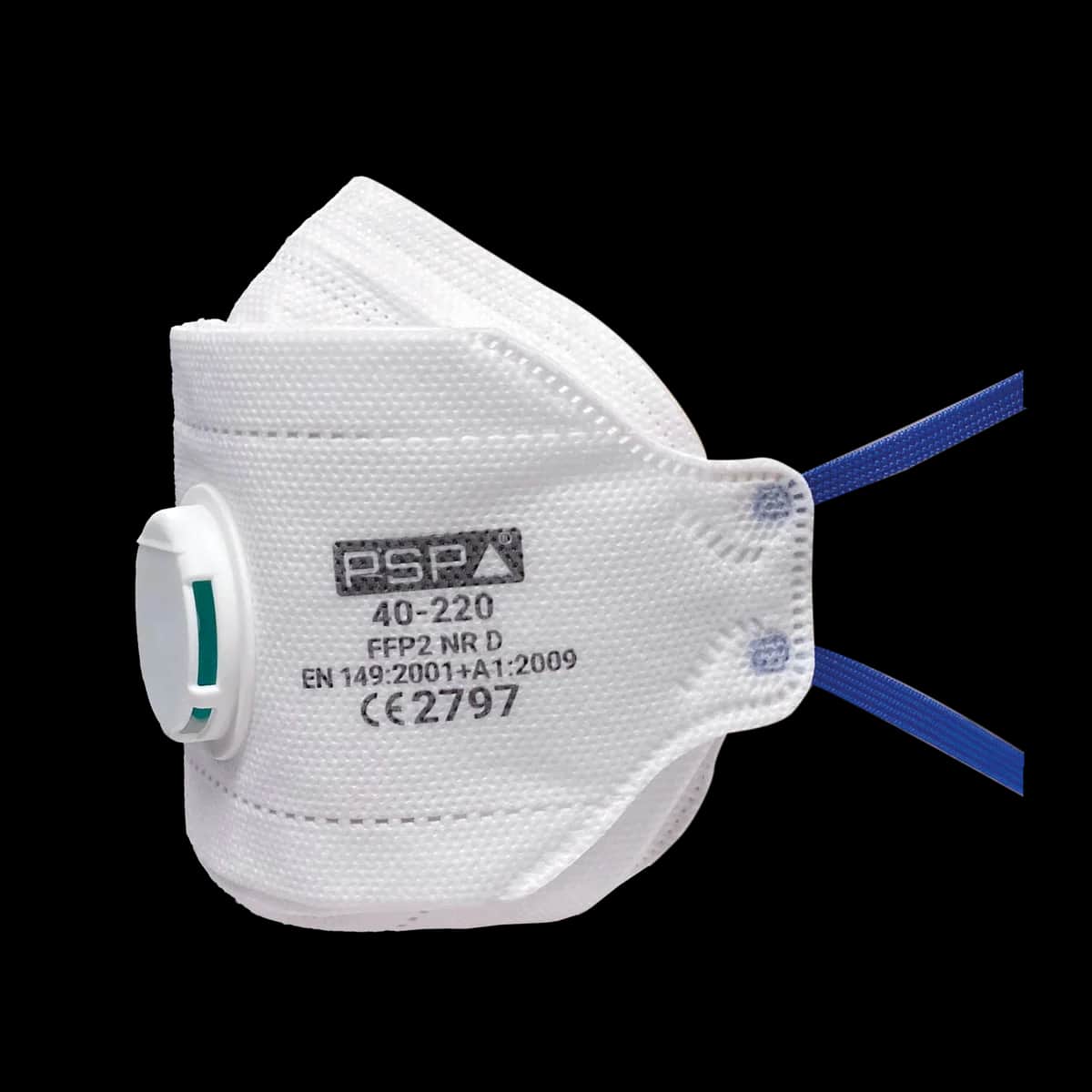 Vouwmasker FFP2 met ventiel