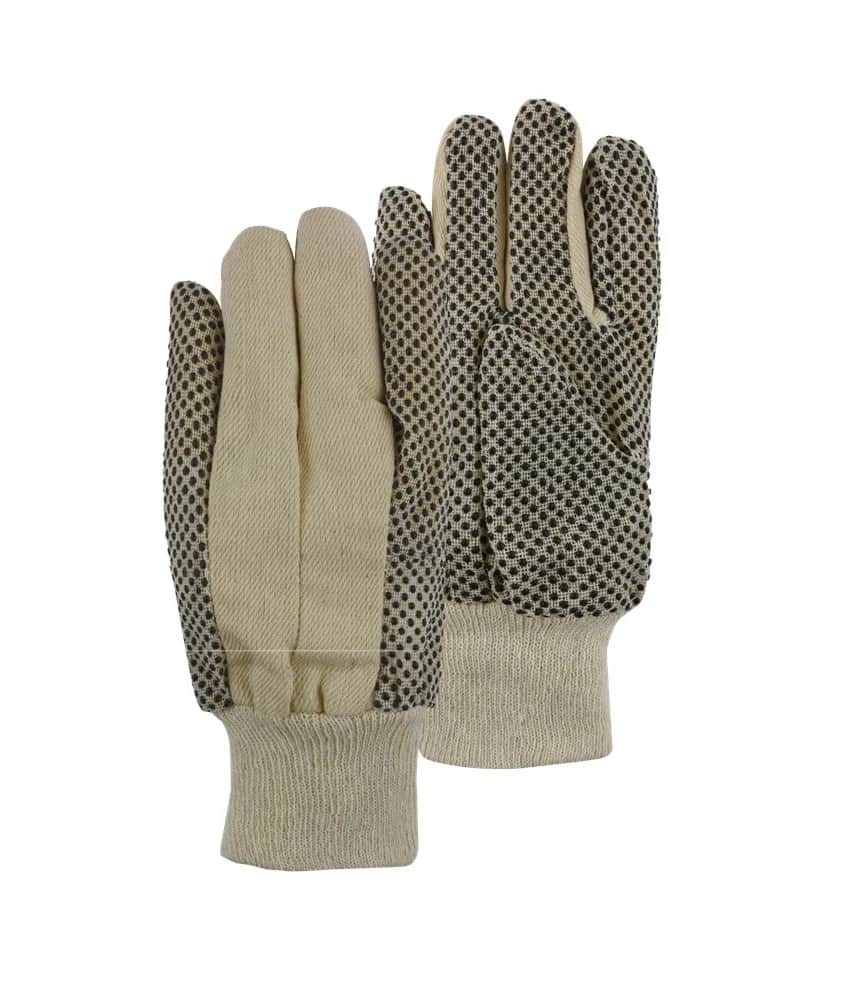 Polka Dot Handschoen met PVC nopjes – Interlock Katoen