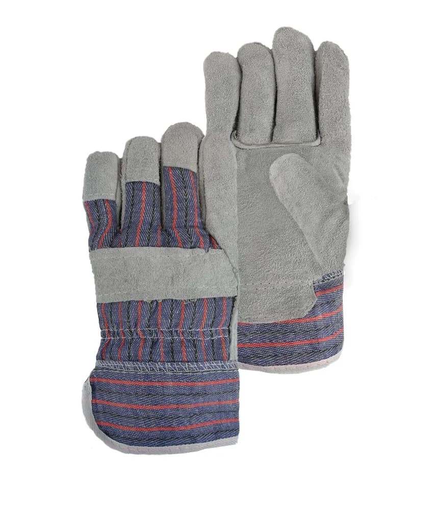 Rundsplitleren Werkhandschoen – Amerikaantje - productafbeelding