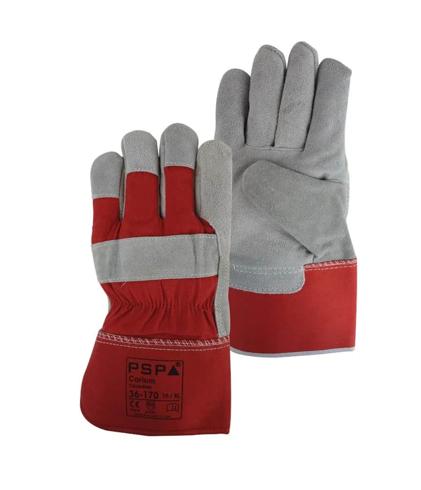 Rundsplitleren werkhandschoen – Amerikaantje