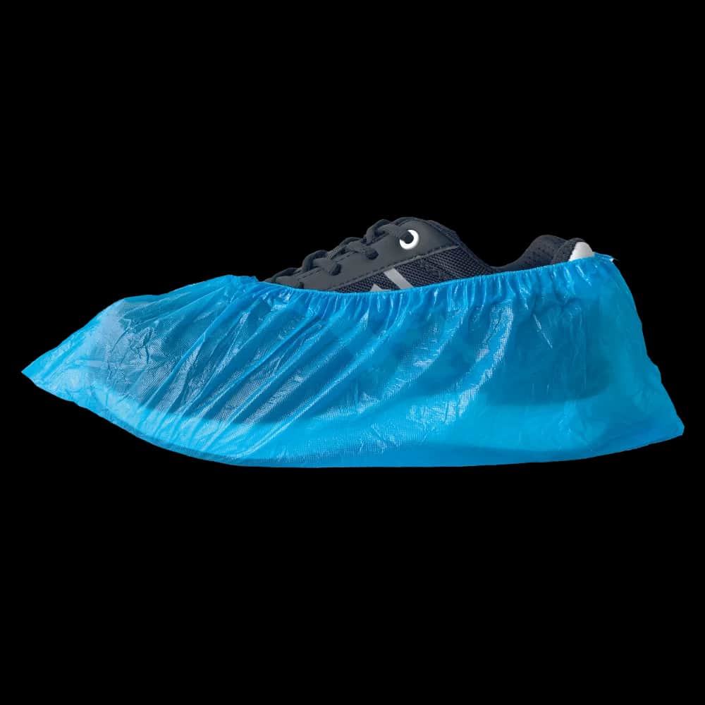 PE-overschoenen voor eenmalig gebruik