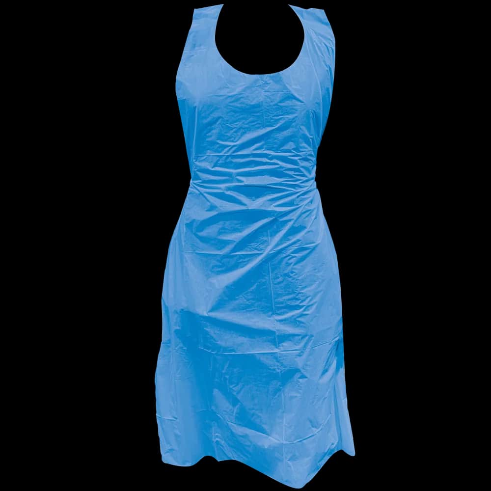 Wegwerpschort van PE 20 µm