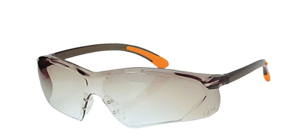 Veiligheidsbril Smoke AS – getinte polycarbonaat lens, UV 99% en anti-fog/anti-kras