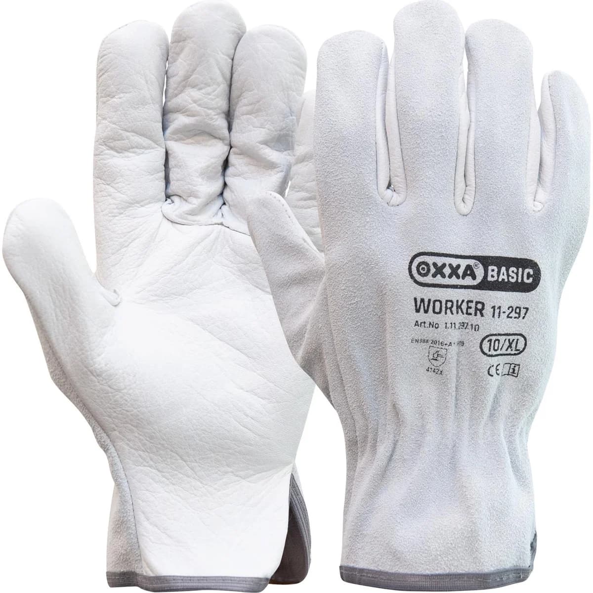 OXXA® Worker 11-297 handschoen – Professionele lederen handschoen - productafbeelding