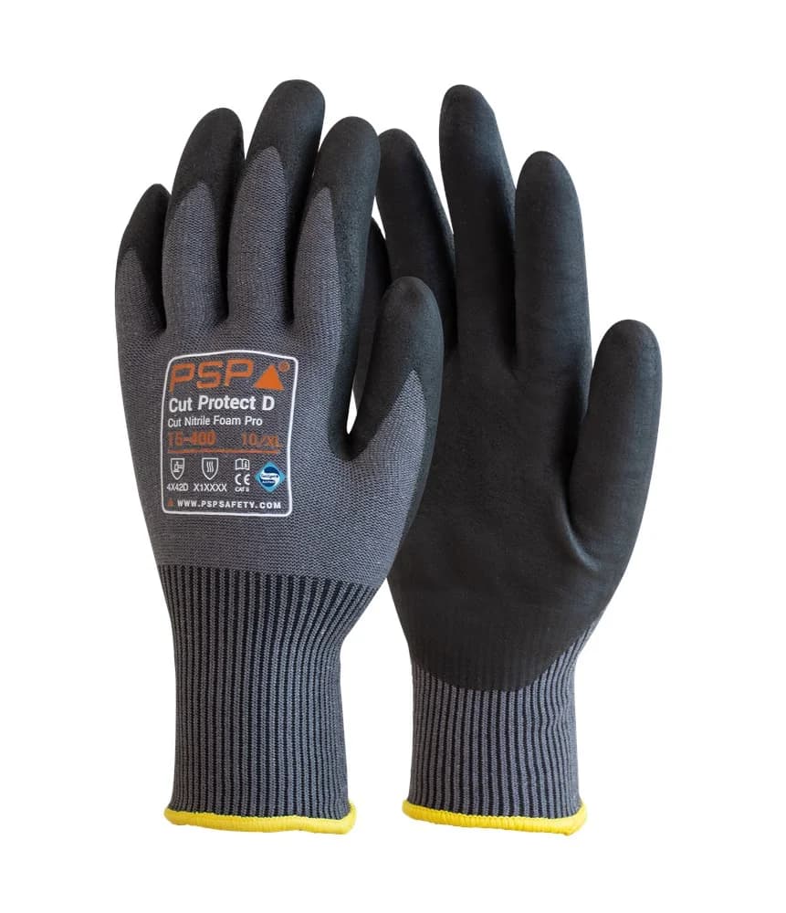 15-400 Cut Protect D Cut Nitrile Foam Pro Werkhandschoen - productafbeelding