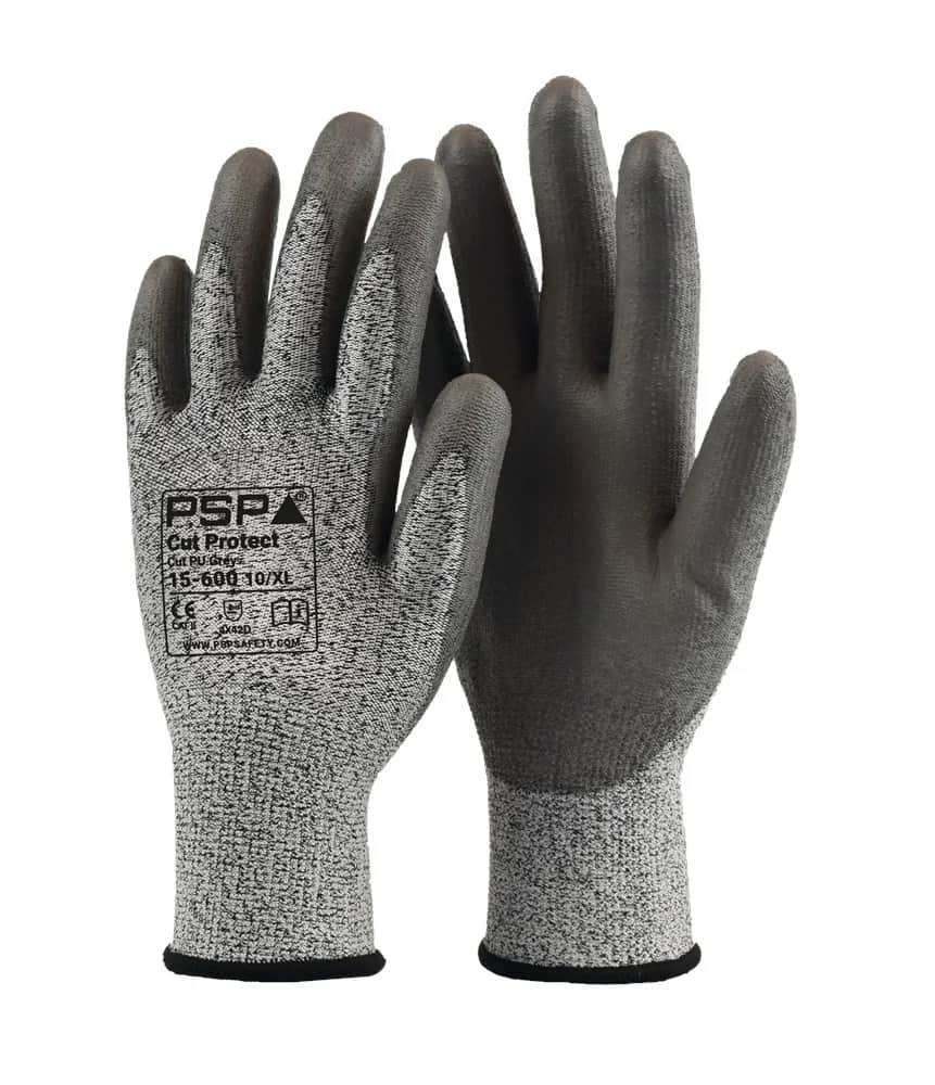 15-600 Cut Protect Cut D PU Werkhandschoen