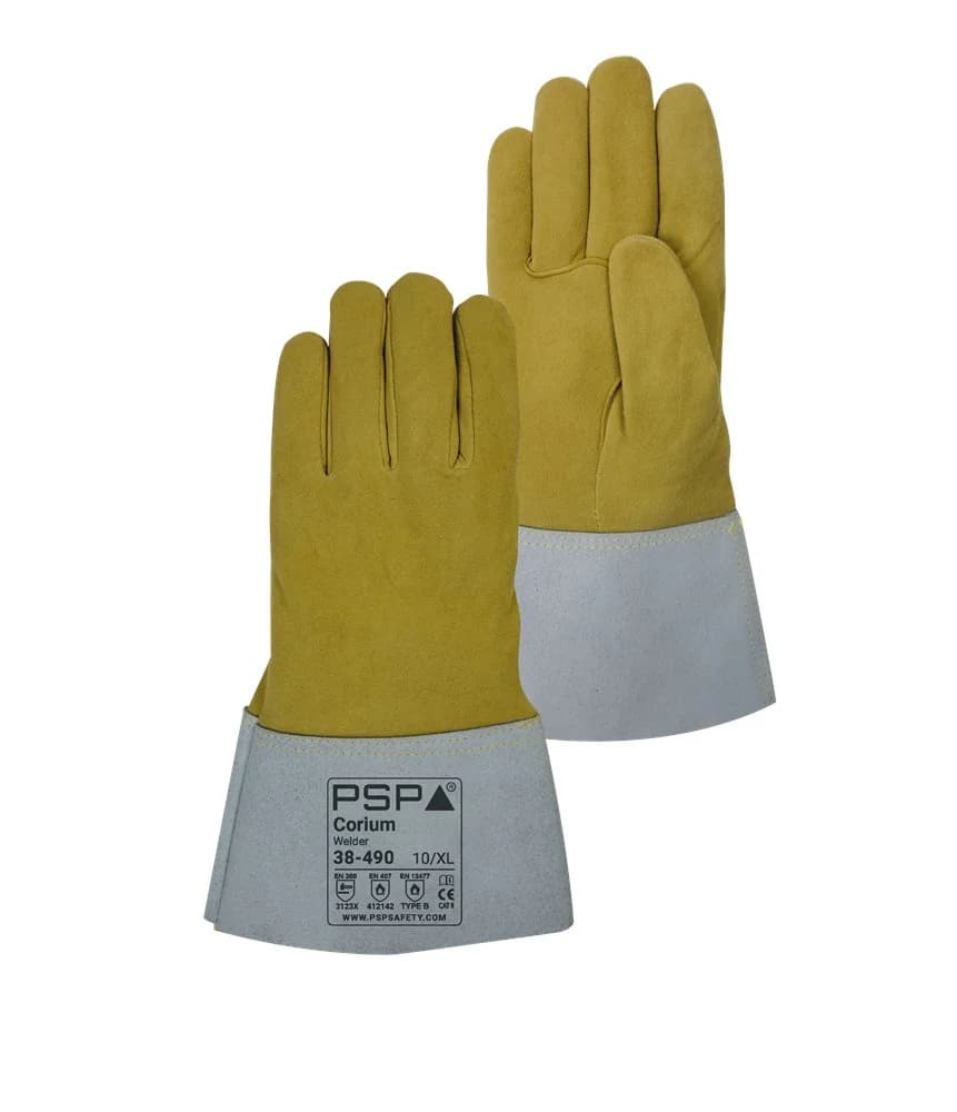 Lashhandschoenen van herten splitleer - productafbeelding