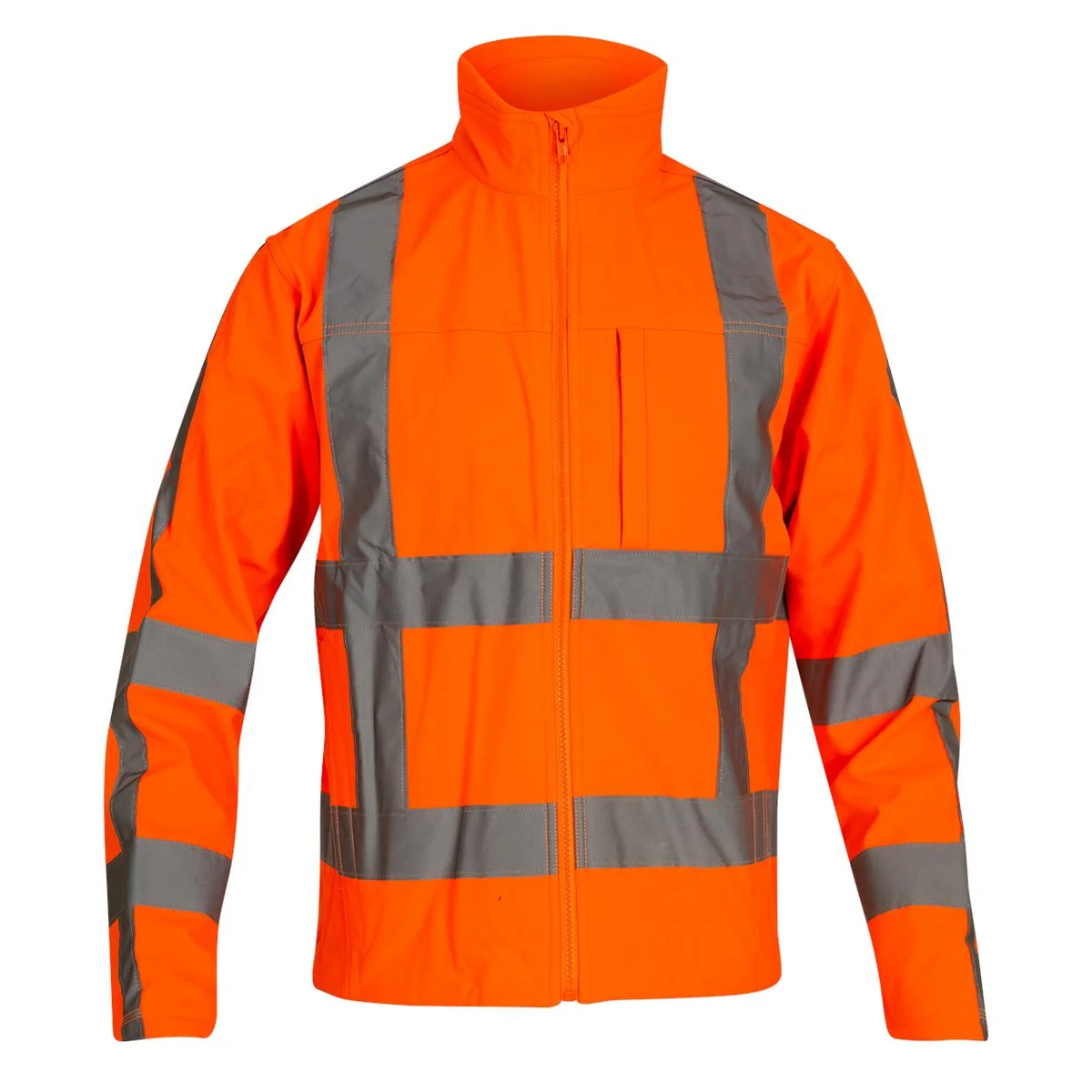 OXXA Adrian 1316 Softshell Jas met Hoge Zichtbaarheid - productafbeelding